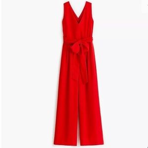 Red jumpsuit Jcrew